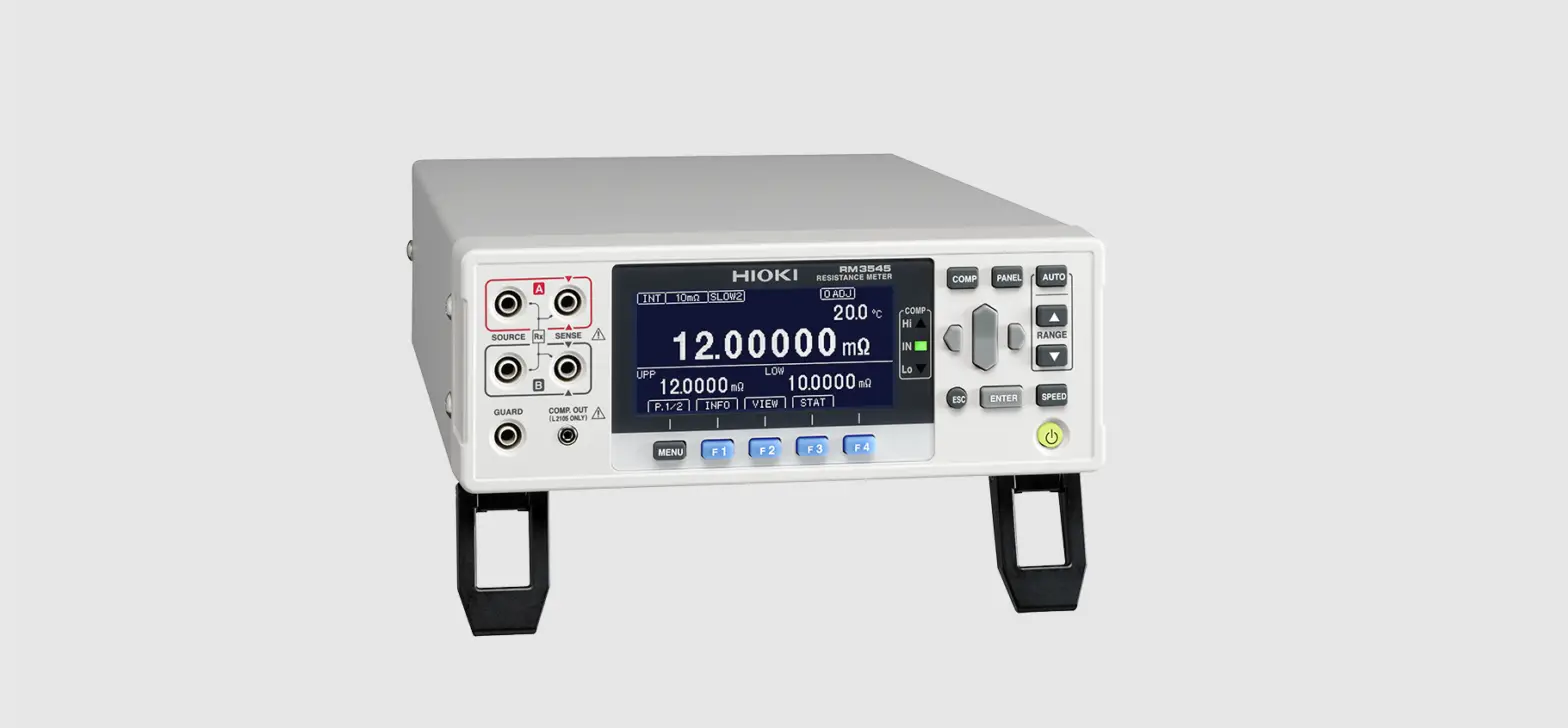 Hioki Rm3545 Resistance Meter User Guide