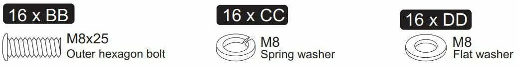 DieHard 10889 4-Drawer 26-Inch Mobile Cabinet User Manual - Part Used