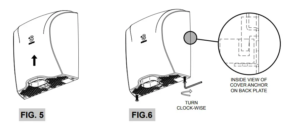stelpro Xlerator Hand Dryer - figure 4