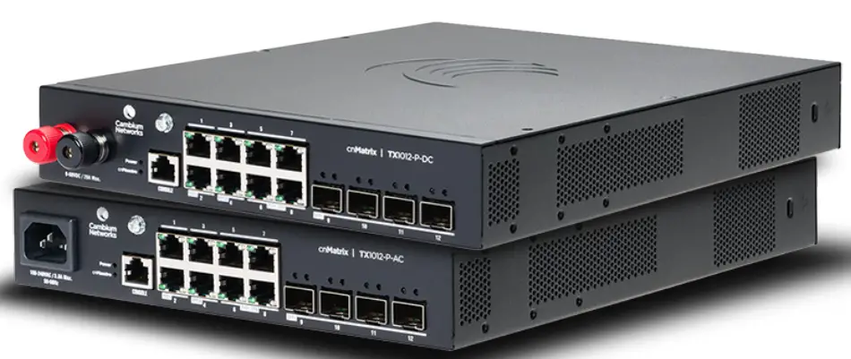 cambium networks TX 1K Tower WISP Switches Port Connectivity