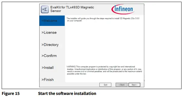 Infineon TLE493D 3D Magnetic Sensor 2 Go evaluation kit-13
