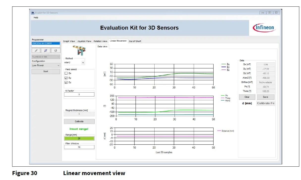 Infineon TLE493D 3D Magnetic Sensor 2 Go evaluation kit-30