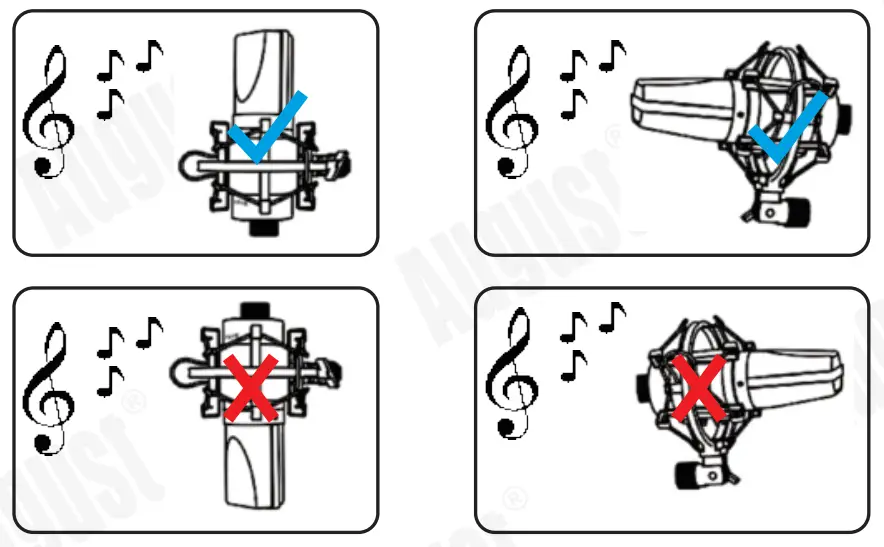 augustint REC100 USB Studio Microphone - fig 9