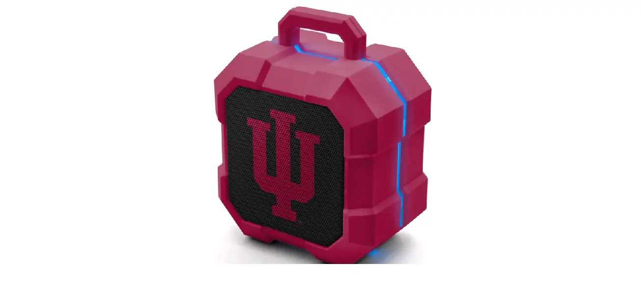 Soar Ncaa Indiana Hoosiers Shockbox Led Wireless Bluetooth Speaker User Guide Soar Ncaa Indiana Hoosiers Shockbox Led Wireless Bluetooth Speaker User Guide