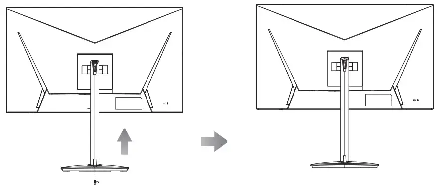 Acer LCD Monitor -Attaching