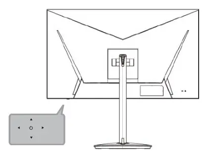 Acer LCD Monitor -Users controls