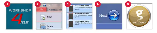 4D SYSTEMS gen4-uLCD-24PT Intelligent Display Modules - fig 10