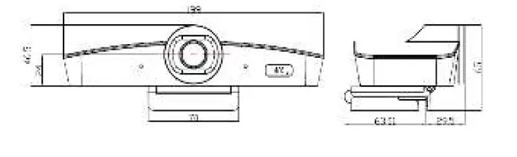 EVERET EVC400 4K Smart Video Conference Camera FIG 2