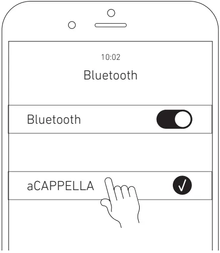 KREAFUNK aCappella Care Wireless Bluetooth Speaker C step 2