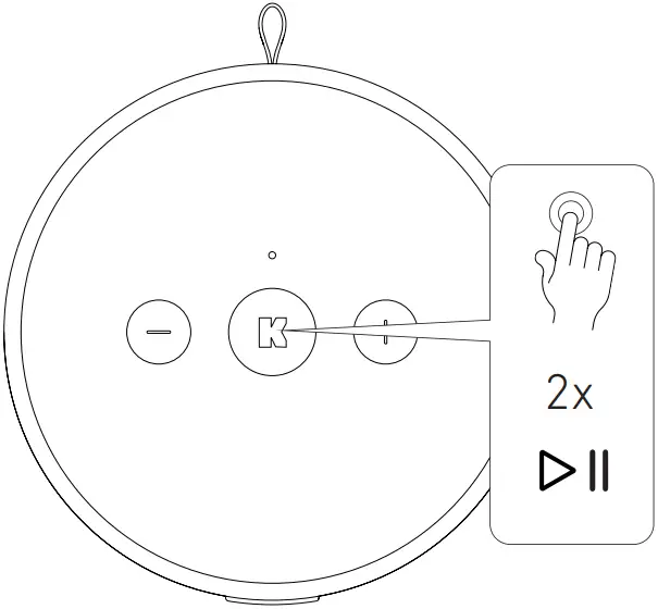 KREAFUNK aCappella Care Wireless Bluetooth Speaker E 01