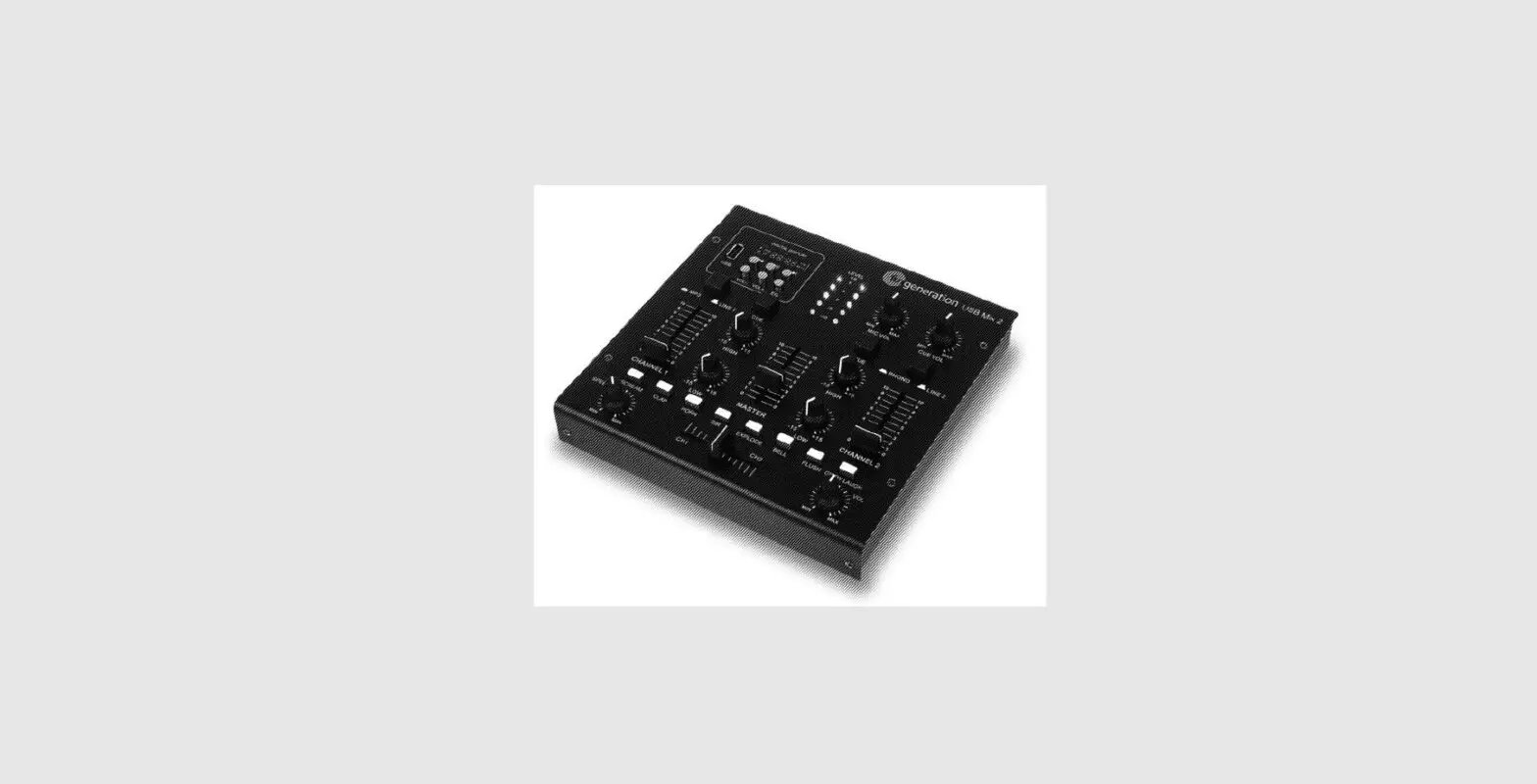 Thomann Fun Generation Usb Mix 2 Mixer User Manual