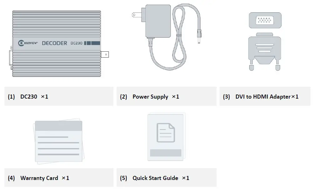 KILOVIEW DC230 Video Decoder fig 1