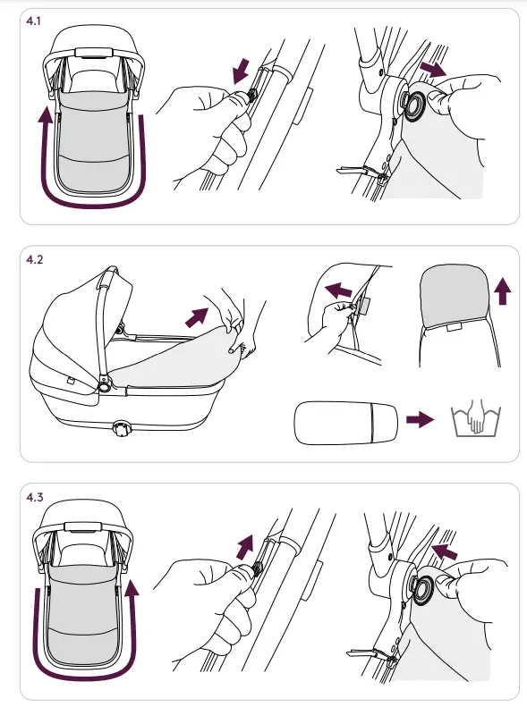 Silver Cross Dune and Reef Baby Stroller-3