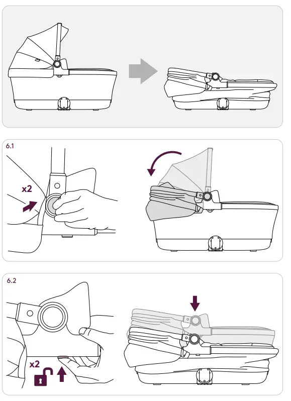 Silver Cross Dune and Reef Baby Stroller-5