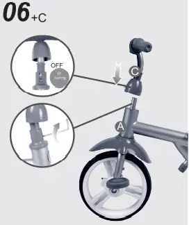 Lorelli LUCKY CREW Tricycle C-06