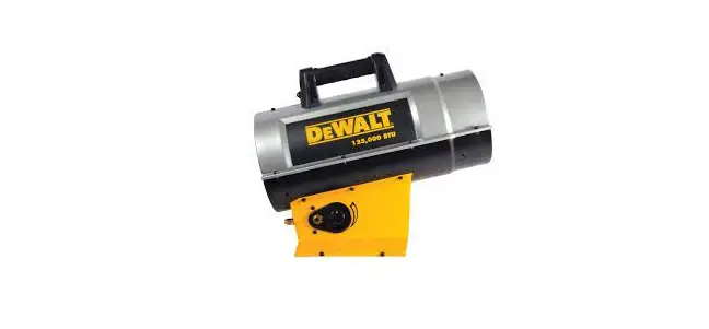 Dewalt Dxh40fa Forced Air Propane Construction Heater Instruction Manual