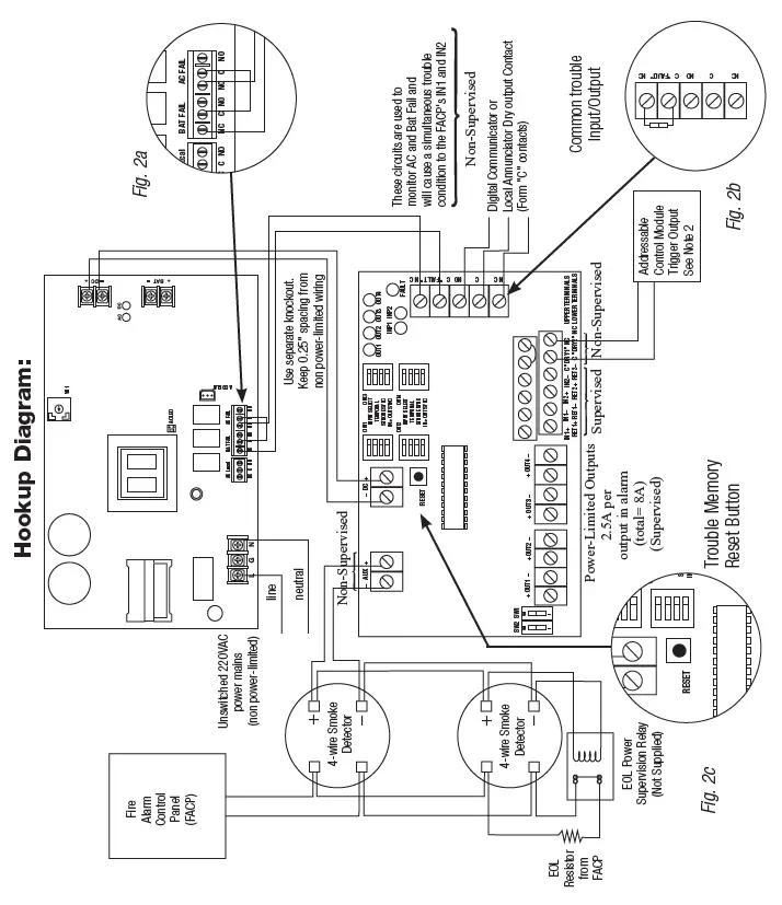 Altronix AL802ADA220 NAC Power Extender 2
