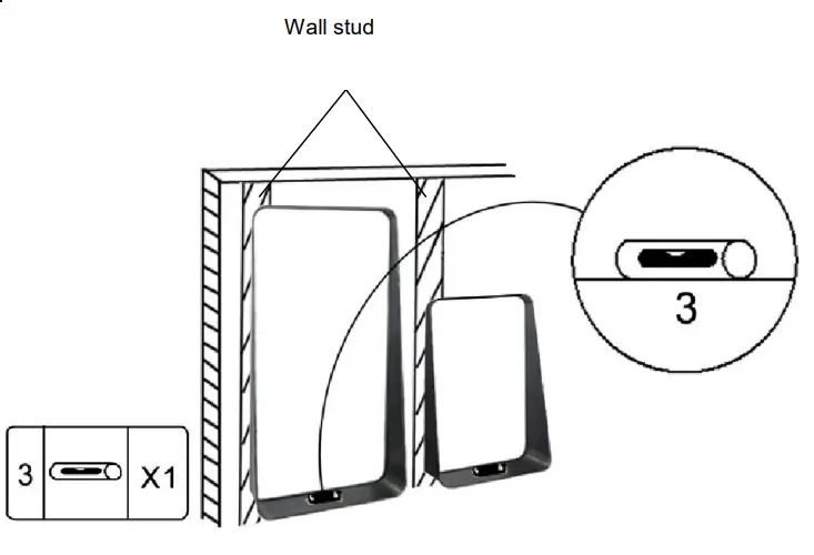 HOMEDEPOT WS1216217 Irregular Metal Framed Black Decorative Mirror - fig 1
