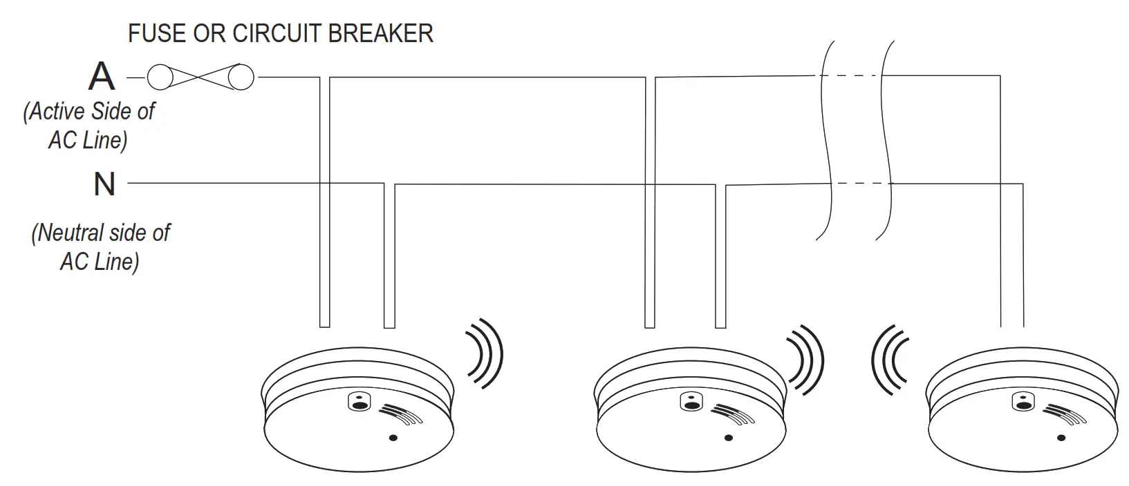 QUELL Q2300W Photoelectric Smoke Alarm - FUSE
