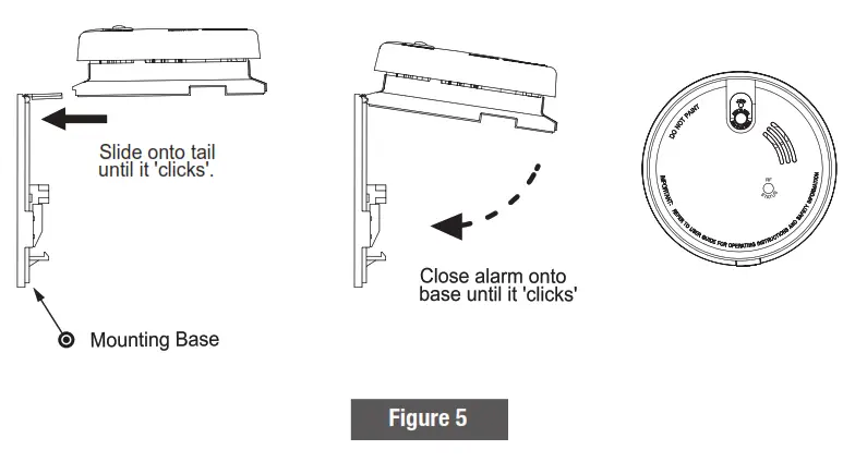 QUELL Q2300W Photoelectric Smoke Alarm - wall