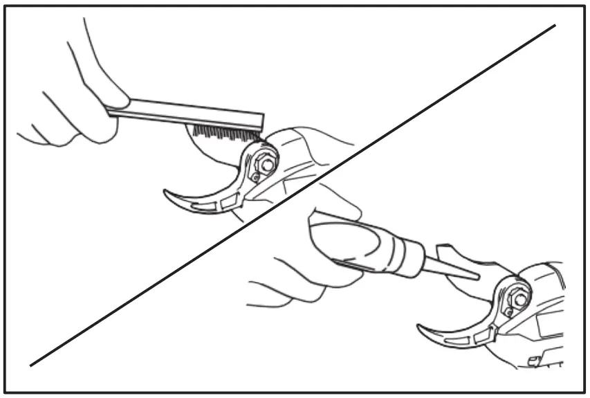 Cleaning instruction