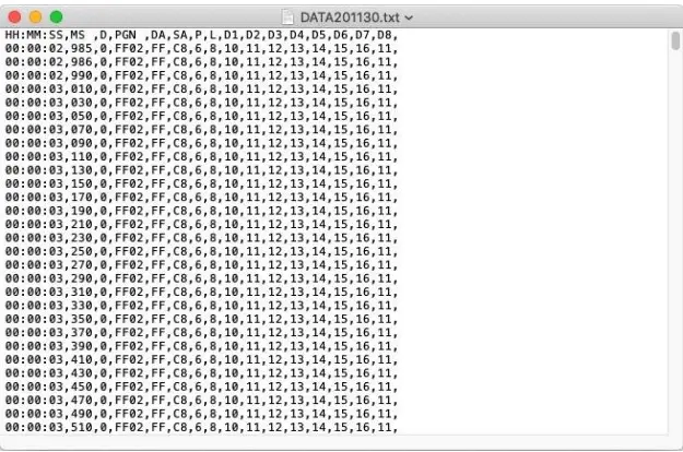 Softwares JCOM1939 Monitor ProPro-X The file format