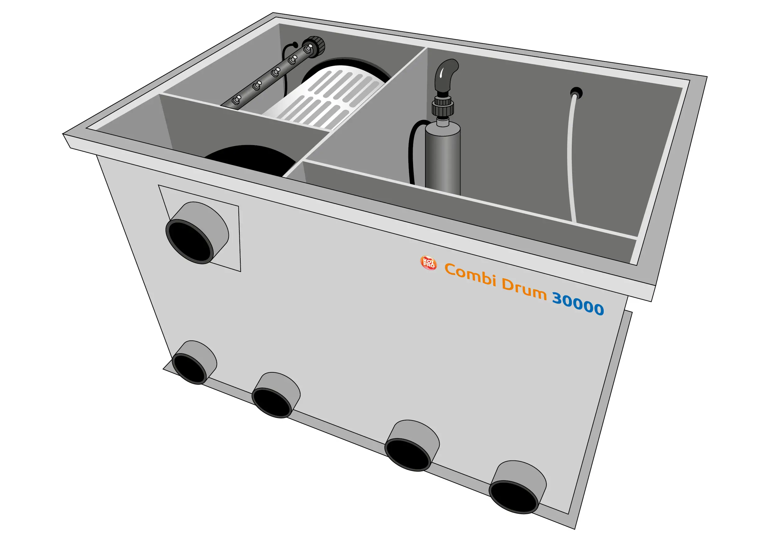 AQUADISTRI Koi Pro Combi Drum Motor Replacement product-img