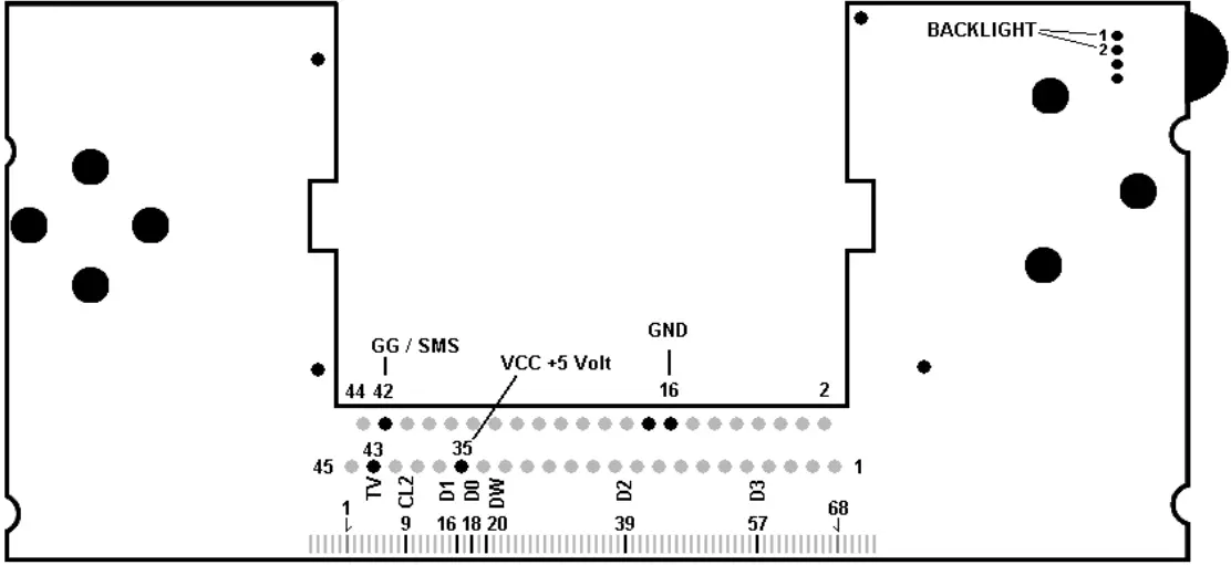 McWill s SEGA Game Gear LCD Replacement MOD V4.0 8