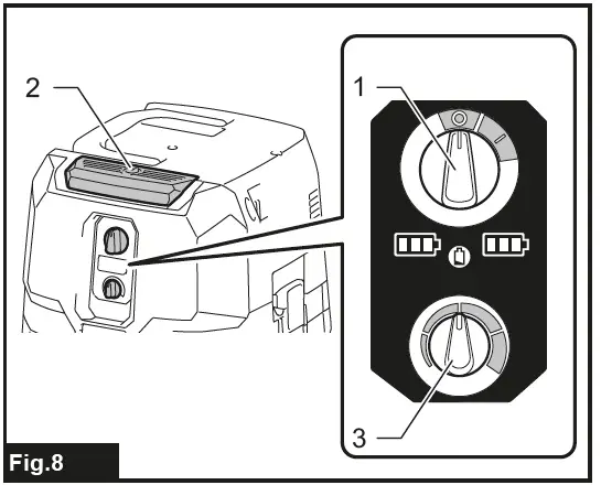 makita GCV01, GCV03 Cordless Vacuum Cleaner-13