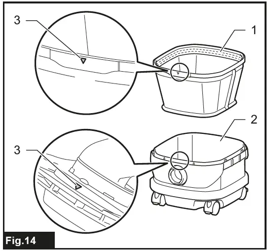 makita GCV01, GCV03 Cordless Vacuum Cleaner-19