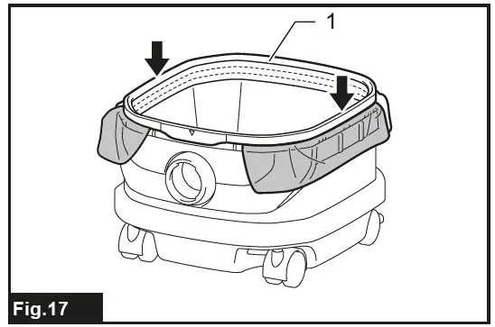 makita GCV01, GCV03 Cordless Vacuum Cleaner-22