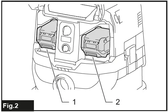 makita GCV01, GCV03 Cordless Vacuum Cleaner-3