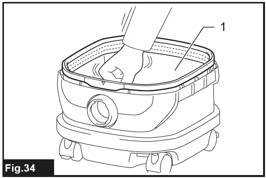 makita GCV01, GCV03 Cordless Vacuum Cleaner-39