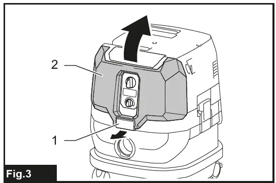 makita GCV01, GCV03 Cordless Vacuum Cleaner-4