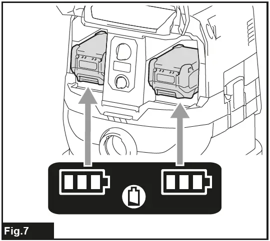 makita GCV01, GCV03 Cordless Vacuum Cleaner-9