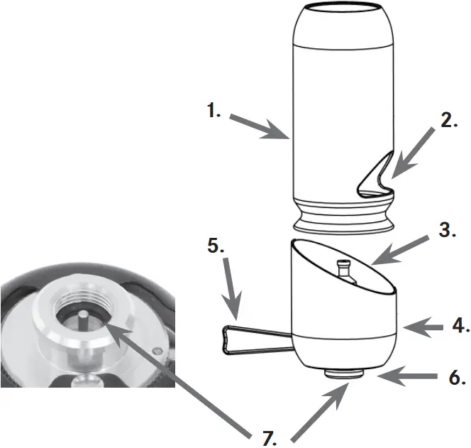ROBENS 690249 Snowdon Gas Lantern A01