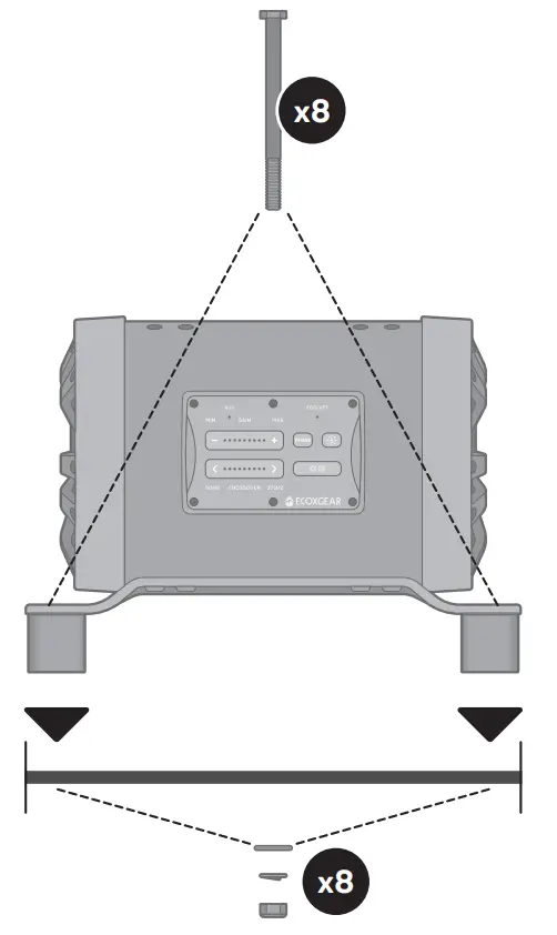 ECOXGEAR GDI-EXESW80 Extreme Sub ES08 Subwoofer fig 23
