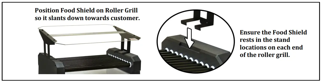 GOLD MEDAL 8552 00 001 hot Diggity Pro X Roller Grill Non Stick Rollers Items Included1