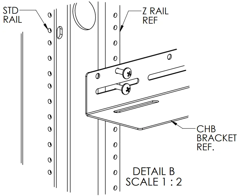 Lowell Z Rail Kits and CHB - DETAIL 1