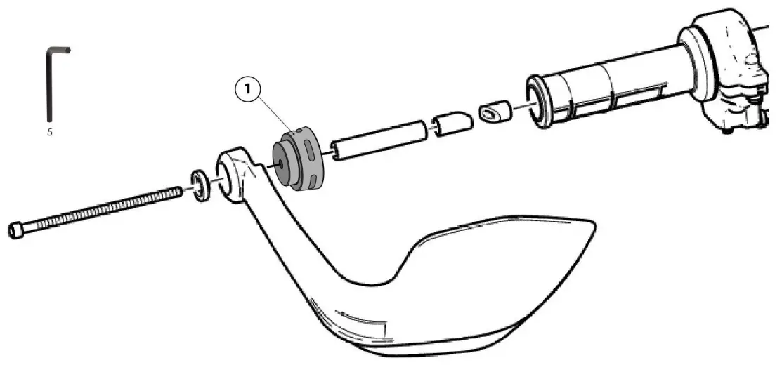 DUCABIKE CM09 Ducati Multistrada V4 Handlebar Weight
