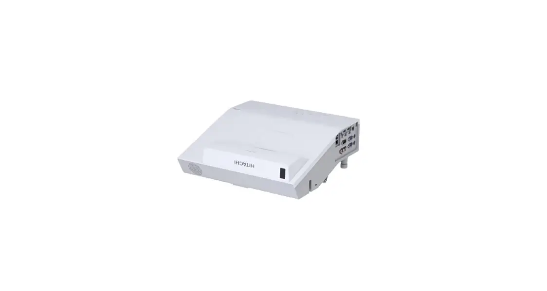 Hitachi Cp-ax2503 Ultra Short-throw Projector-user Manual
