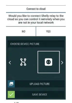Shelly RGBW2 - Shelly devices settings