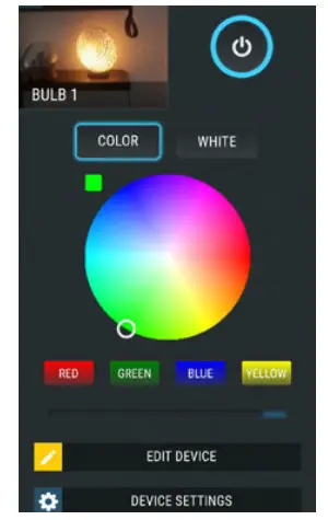 Shelly RGBW2 - appearance and settings