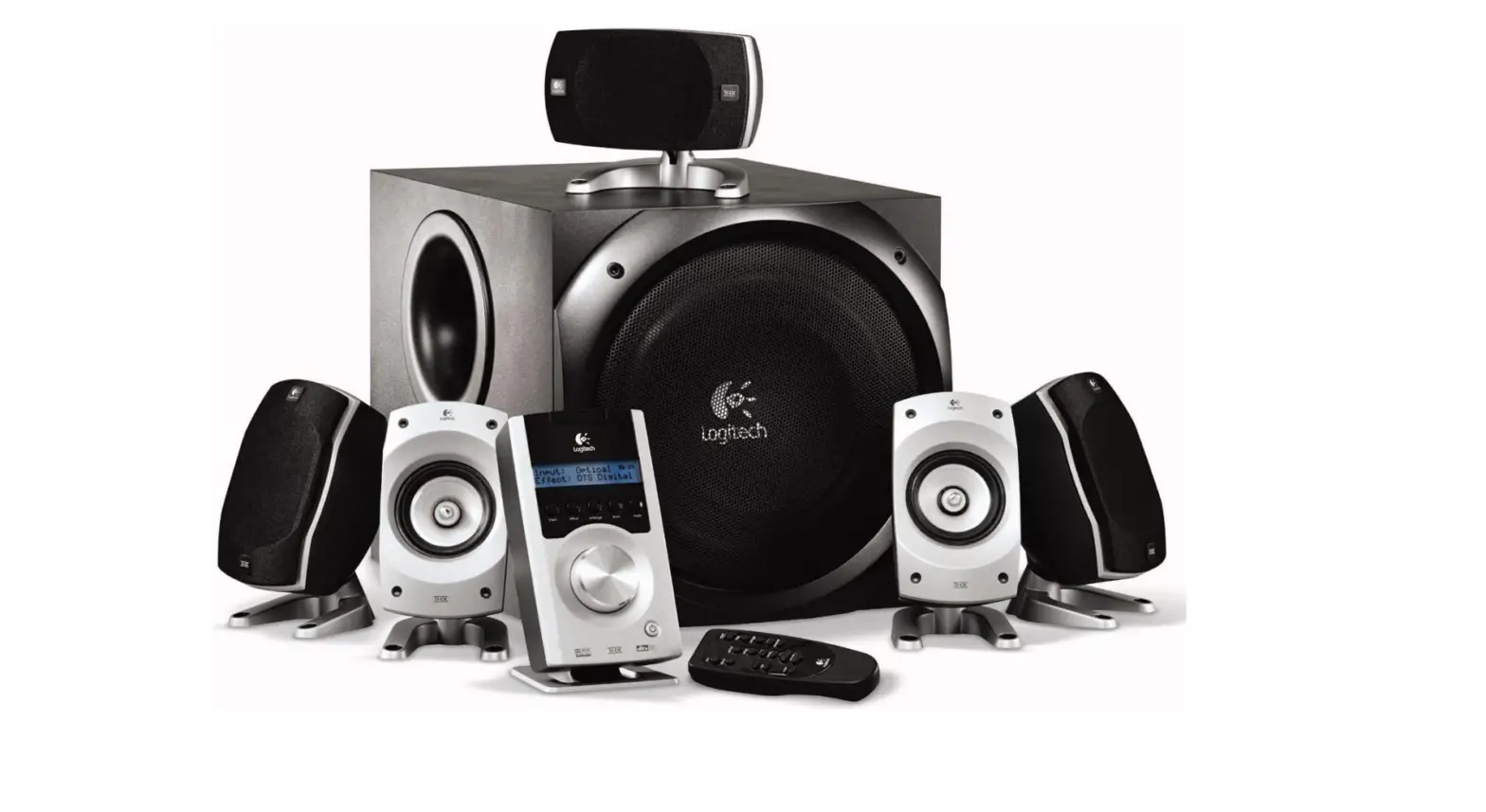 Logitech Z-5500 Thx-certified Surround Sound Speaker System User Guide