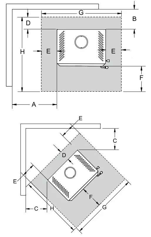 REGENCY F180B 2 Renmark Freestanding Wood Fire - fig 3
