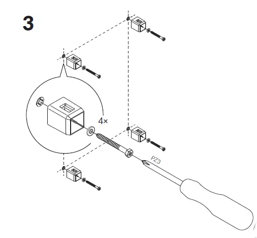 TERMA 1569BTU 655 x 500mm White Warp T Bold Designer Towel Rail fig 4