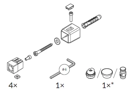 TERMA 1569BTU 655 x 500mm White Warp T Bold Designer Towel Rail fig 6