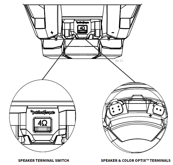 Rockford-Fosgate-M1D4-12B-Multicolor-LED-Marine-Subwoofer-fig-12