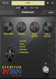 KUASSA-Efektor-RV3604-Guitar-Pedal-Effect-Reverb-PRODUCT-IMG