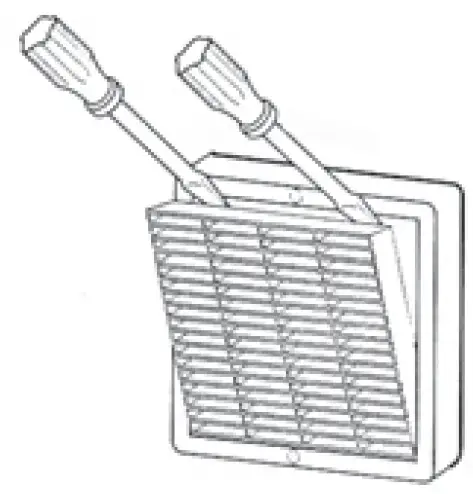 MANROSE FAN2040 Commercial Wall Fans and Kits 2